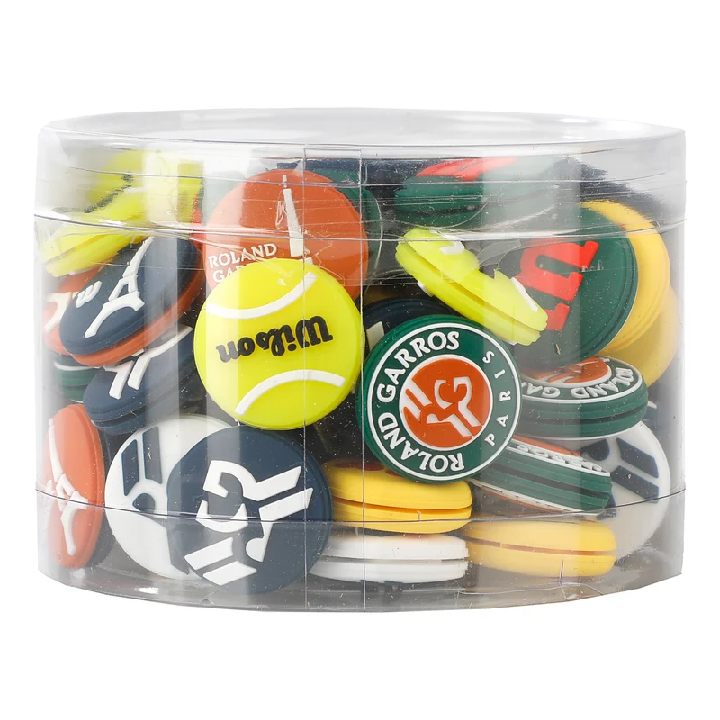 Roland Garros Collection Bowl Antivibrateur Box De 75 Balles-Multicouleur