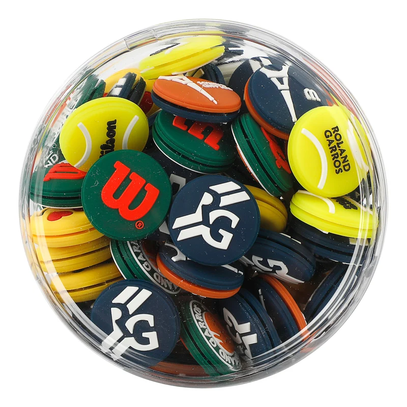 Roland Garros Collection Bowl Antivibrateur Box De 75 Balles-Multicouleur
