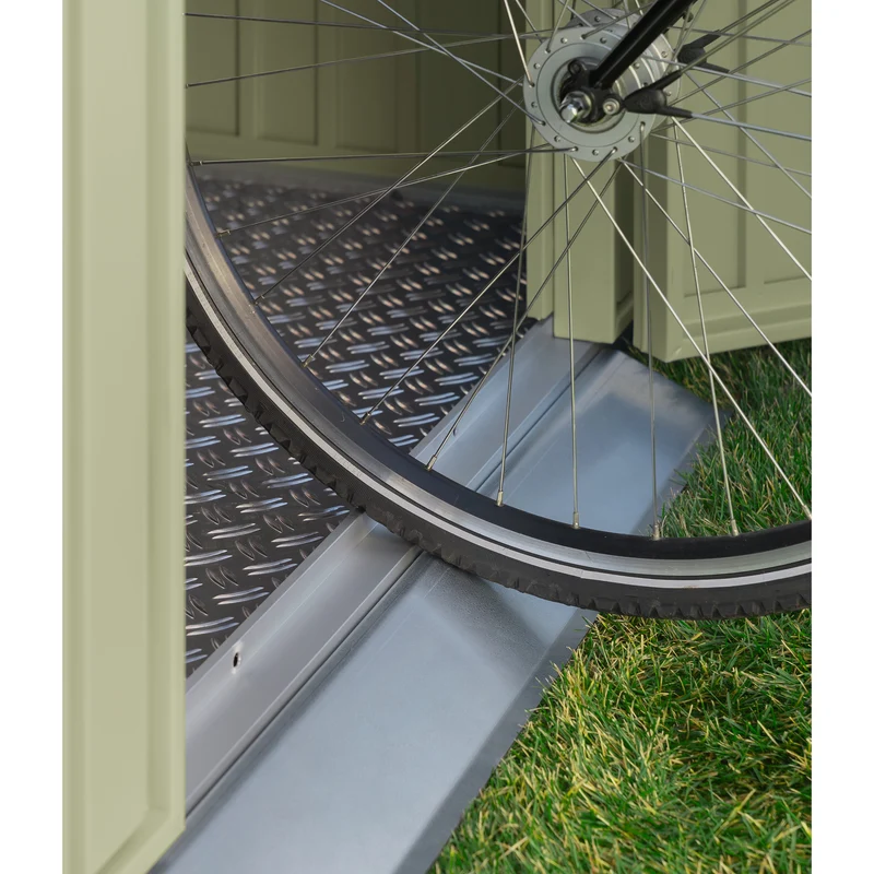 Bodenrampe aussen für 2-flg Tür Rampe au sol