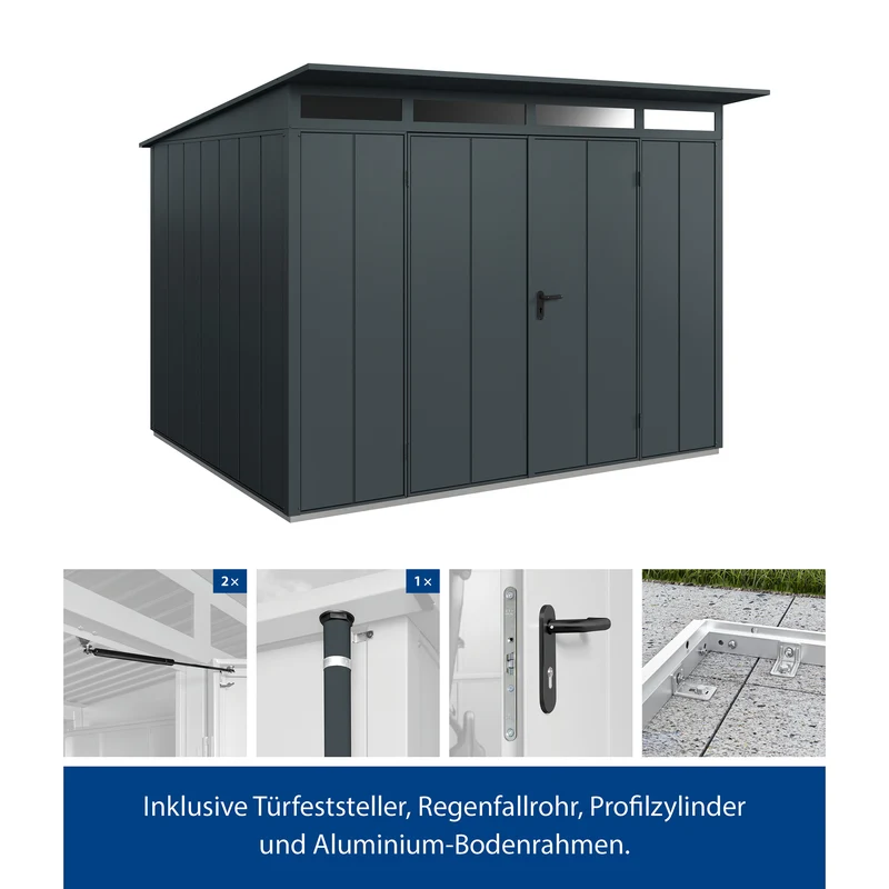 Set Berry Modern-P,Typ 3 Abri de jardin