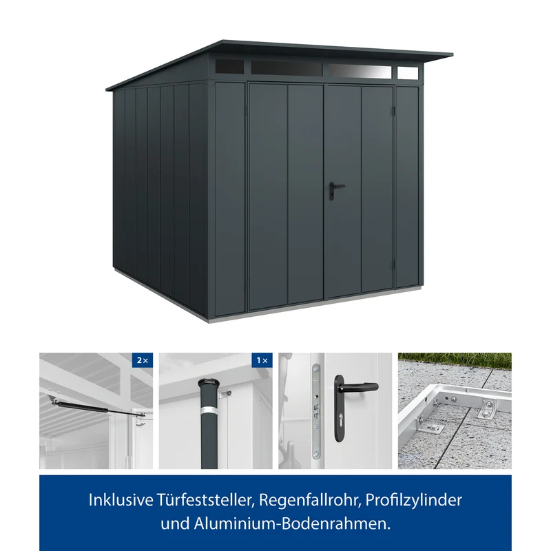 Set Berry Modern-P,Typ 2 Abri de jardin