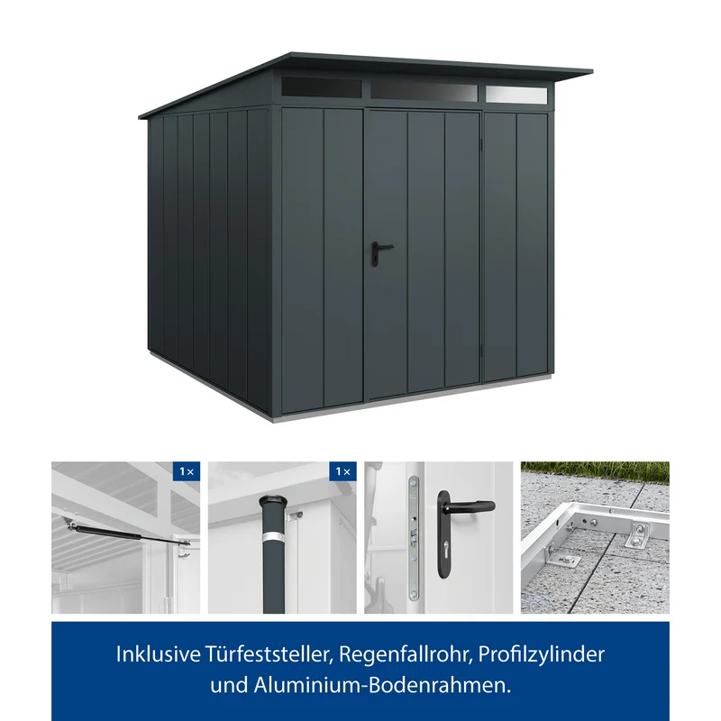 Set Berry Modern-P,Typ 2 Abri de jardin