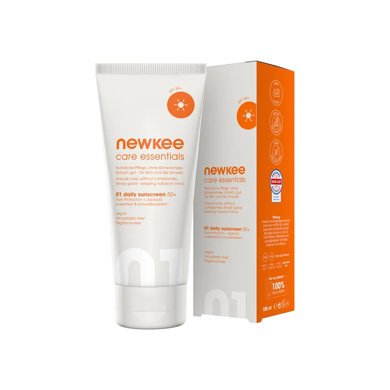 daily sunscreen 50+ Cosmétiques - blanc, orange