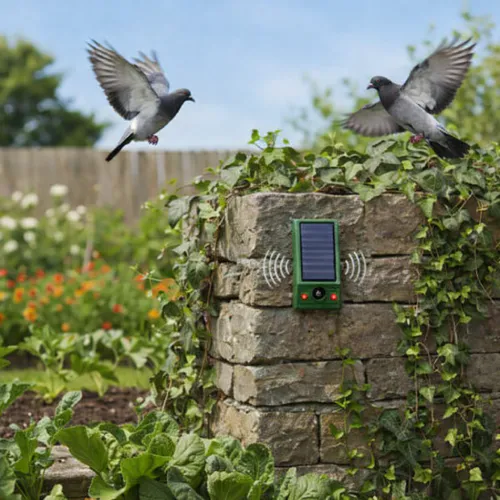 Répulsif à oiseaux - AltoPiaf™ Solaire à Ultrasons et à Led