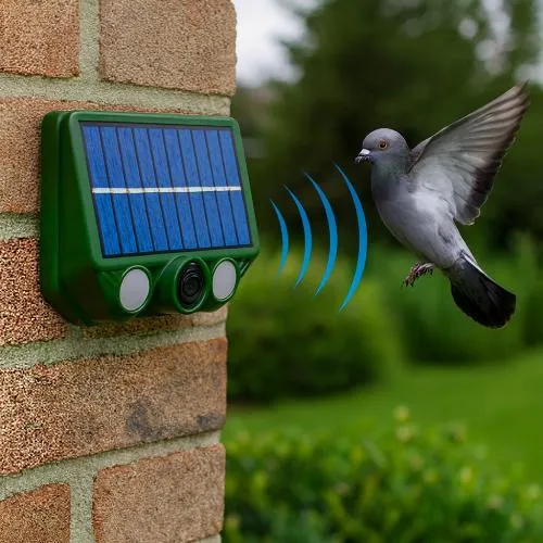 Répulsif à oiseaux - AltoPiaf™ Solaire et à ultrason