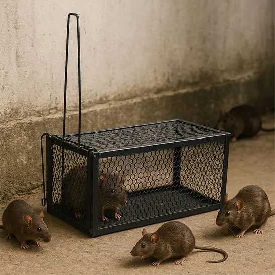 PIEGE A SOURIS - ALTOZOURI™ CAGE METALLIQUE