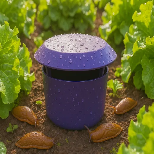 Piège à Limace -AltoLimace™ - Rond Mauve