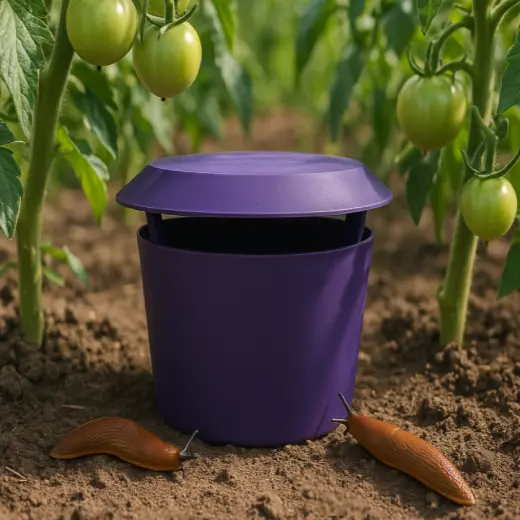 Piège à Limace -AltoLimace™ - Rond Mauve