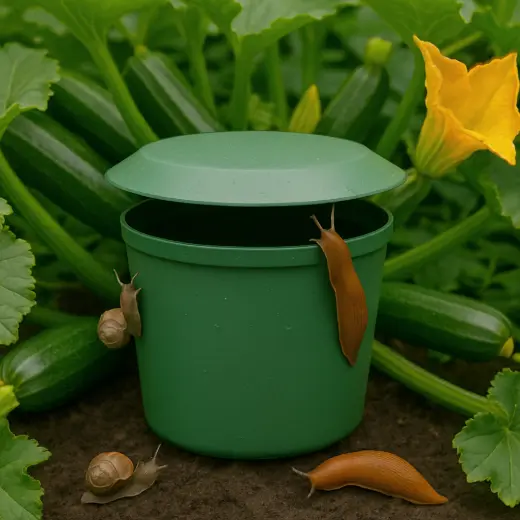 Piège à limace - AltoLimace™ - Rond Vert