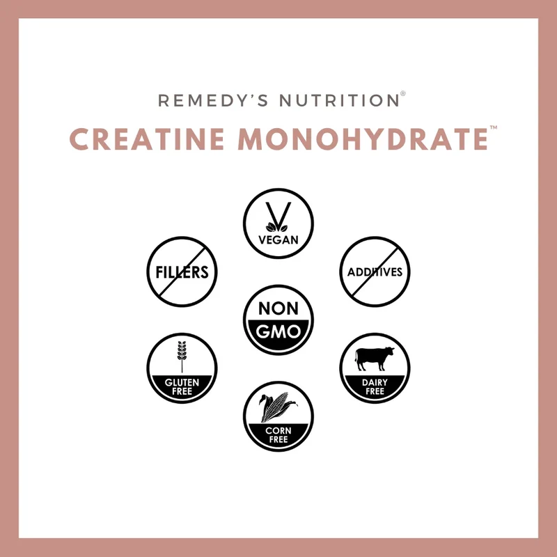 Créatine monohydrate en poudre 5 g | Sans arôme, 50 portions