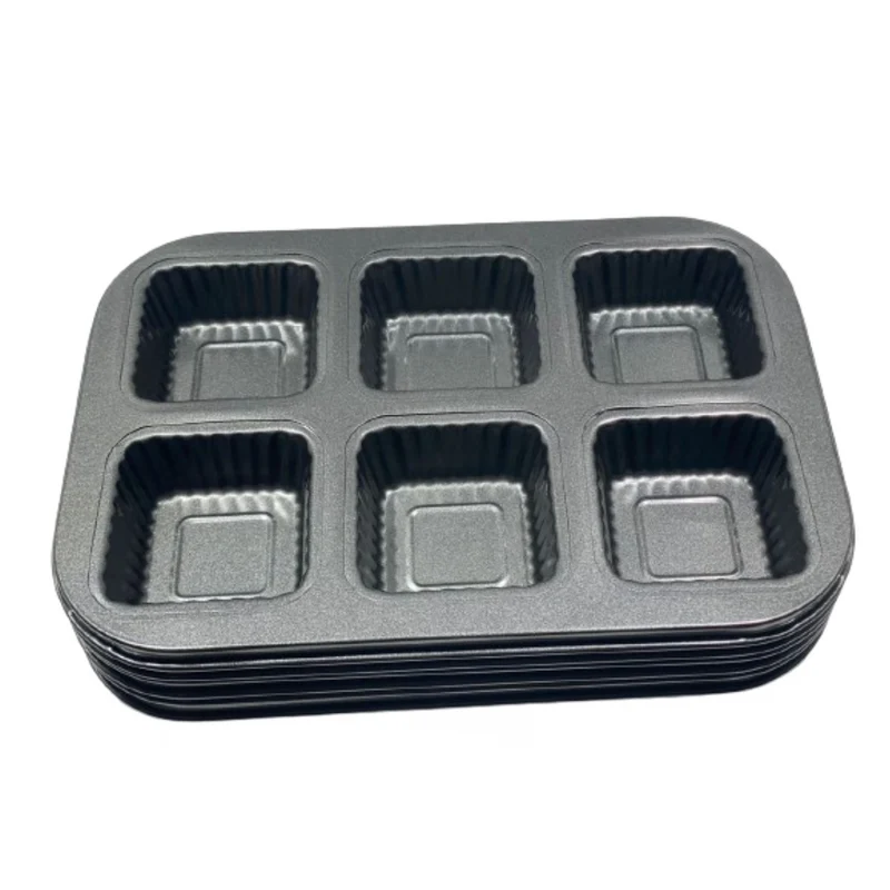 Moule 6 troue forme carré