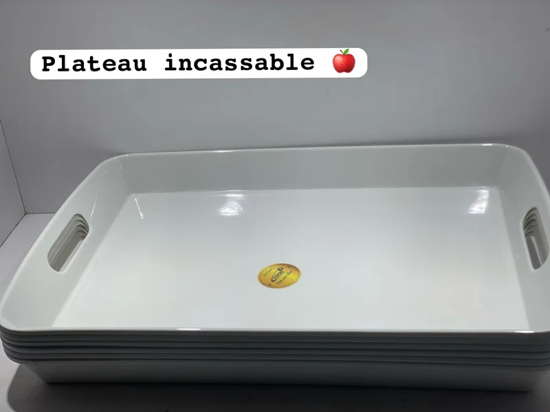Plateau mélanine incassable