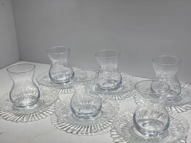 Ensemble 12 pièces tasse sous tasse thé