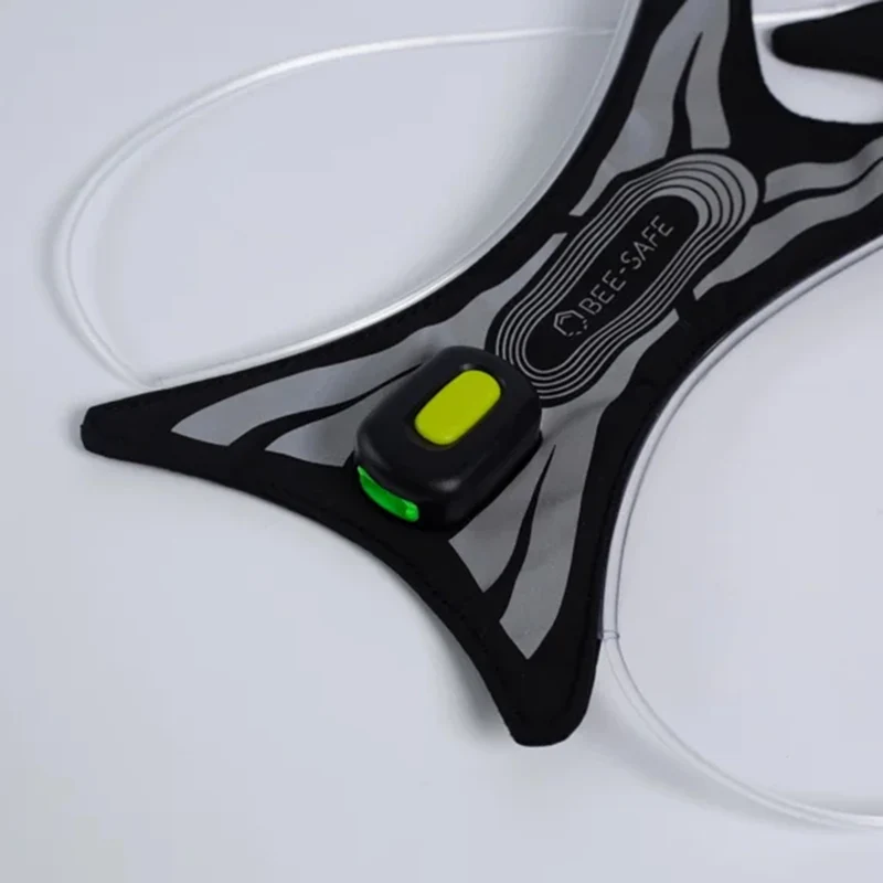 Led Vest Spider USB Système D'éclairage-Vert
