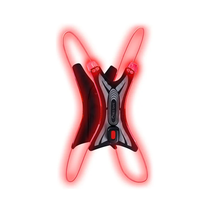 Led Vest Spider USB Système D'éclairage-Rouge