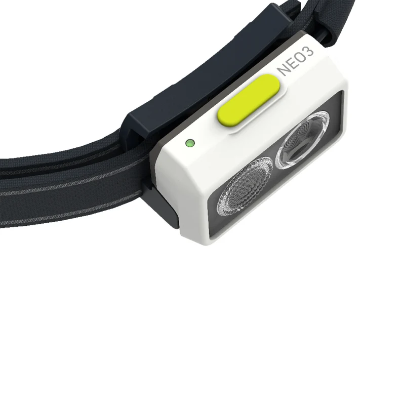 NEO3R Lampe Frontale-Blanc