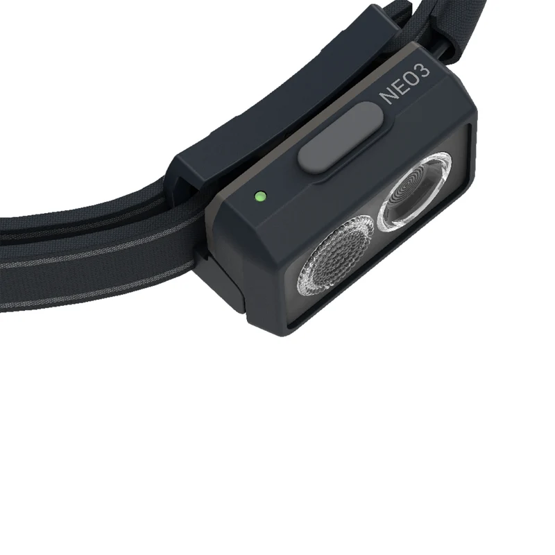 NEO3R Lampe Frontale-Noir