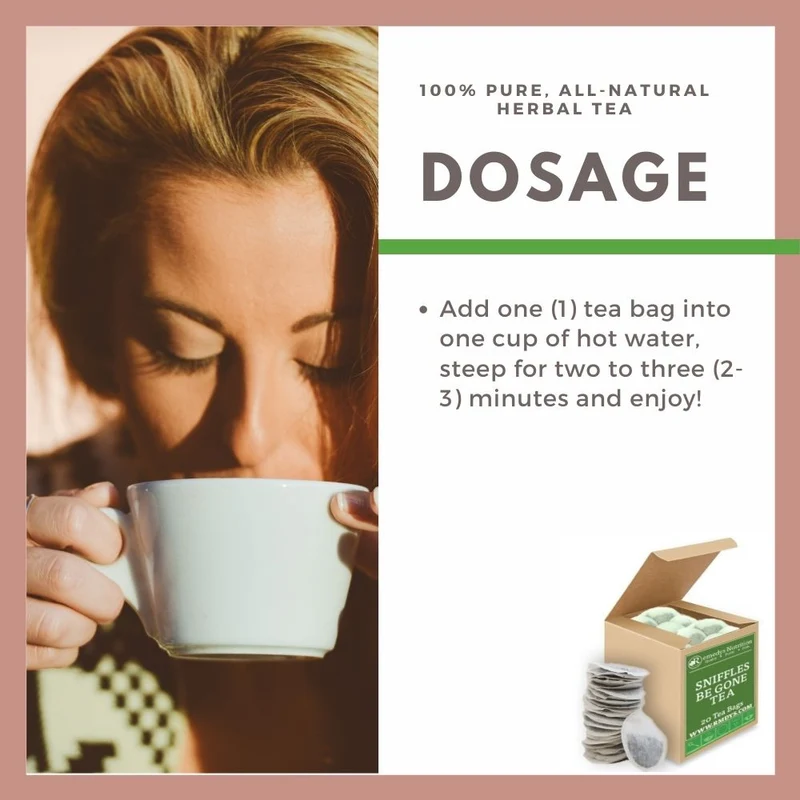 Thé « Sniffles Be Gone »