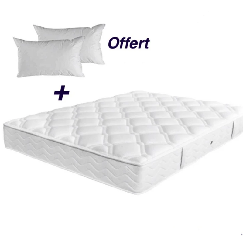 Matelas plus lot de 2 oreiller offert