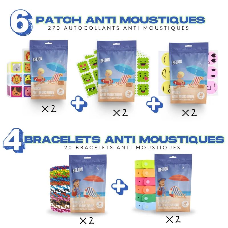 Summer pack anti-moustiques 2 mois