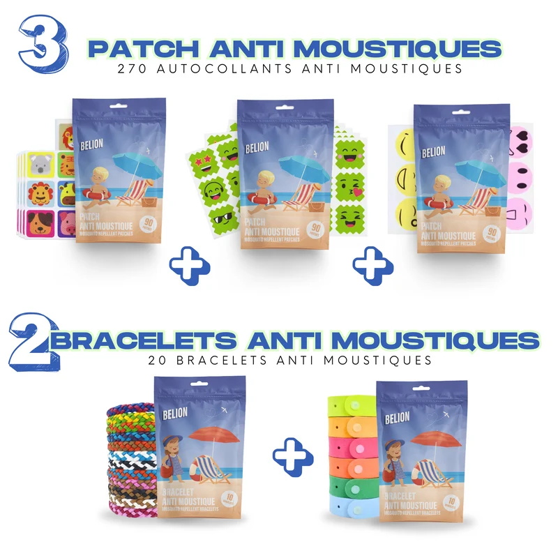 Summer pack anti-moustiques 1 mois