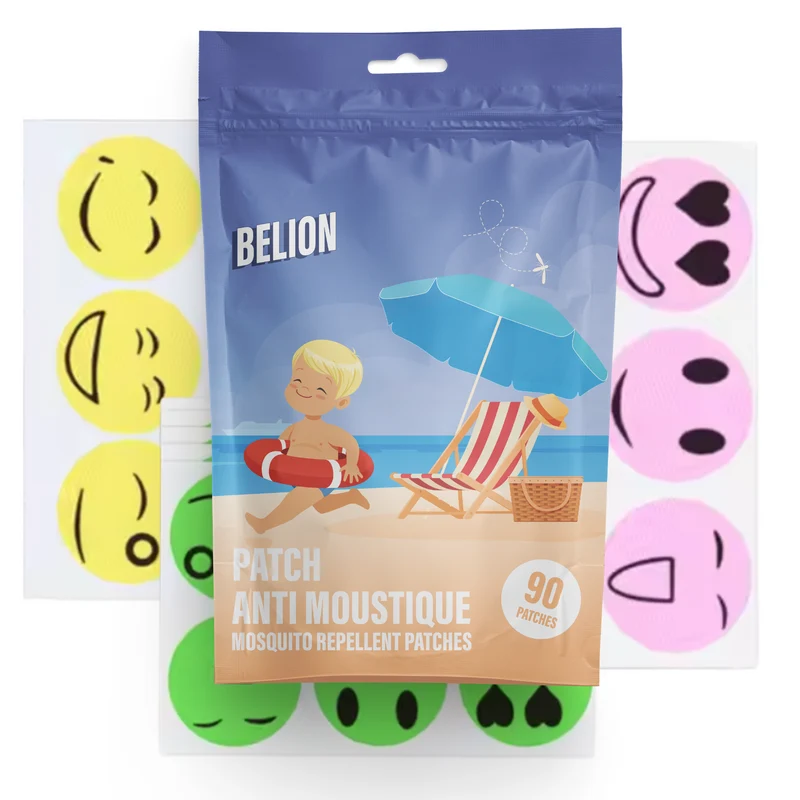 Patch anti moustique 100% naturel - 90 unités