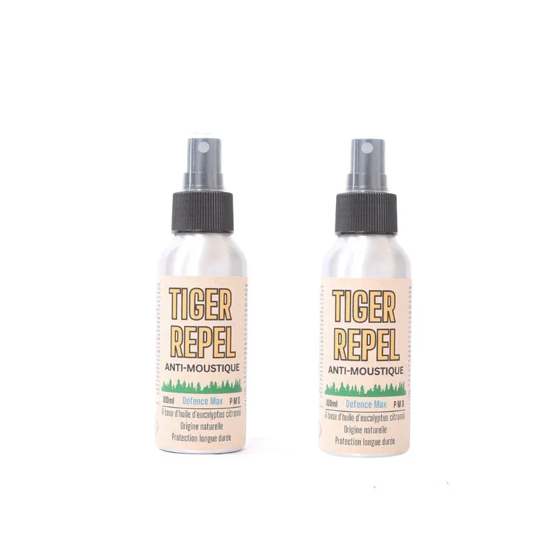 Défense MAX — Lot de 2 sprays anti-moustiques naturels | Citriodiol 20% | Sans DEET