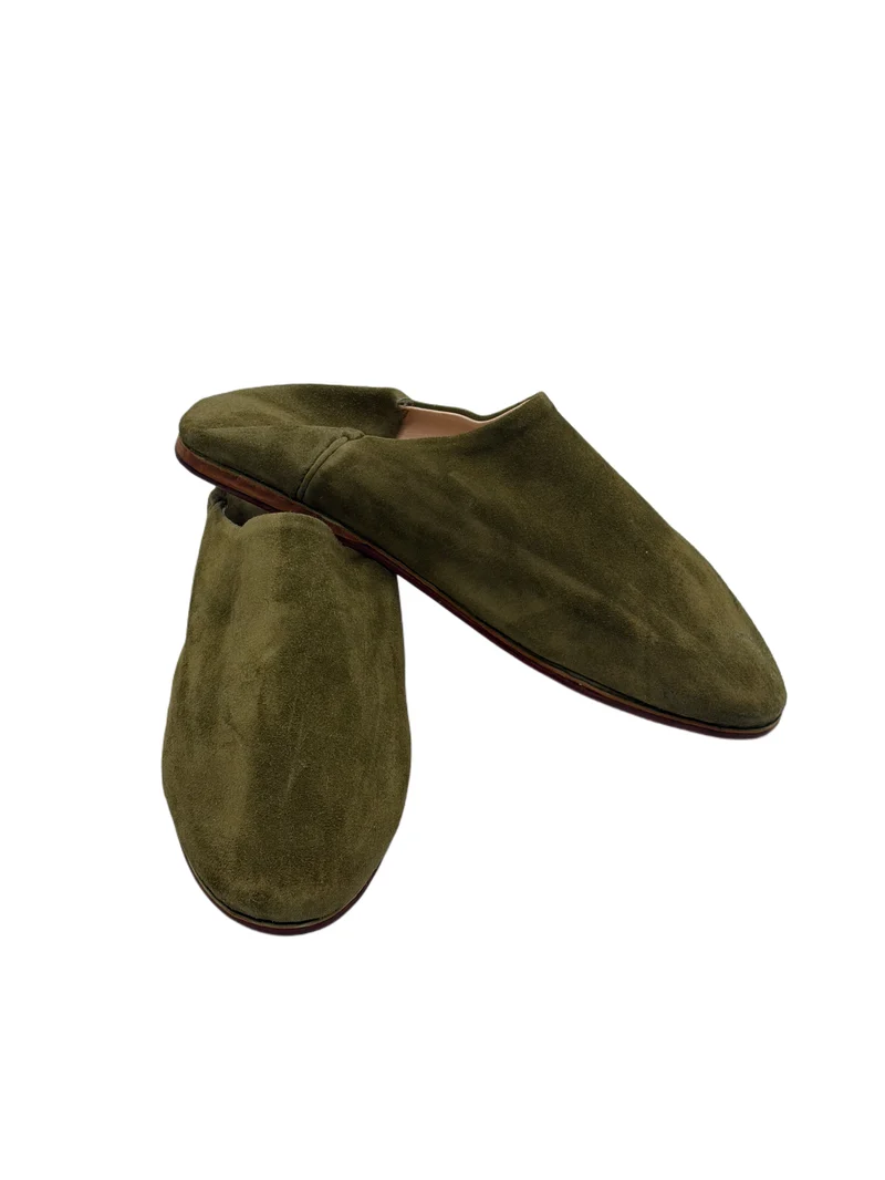 Babouche kaki