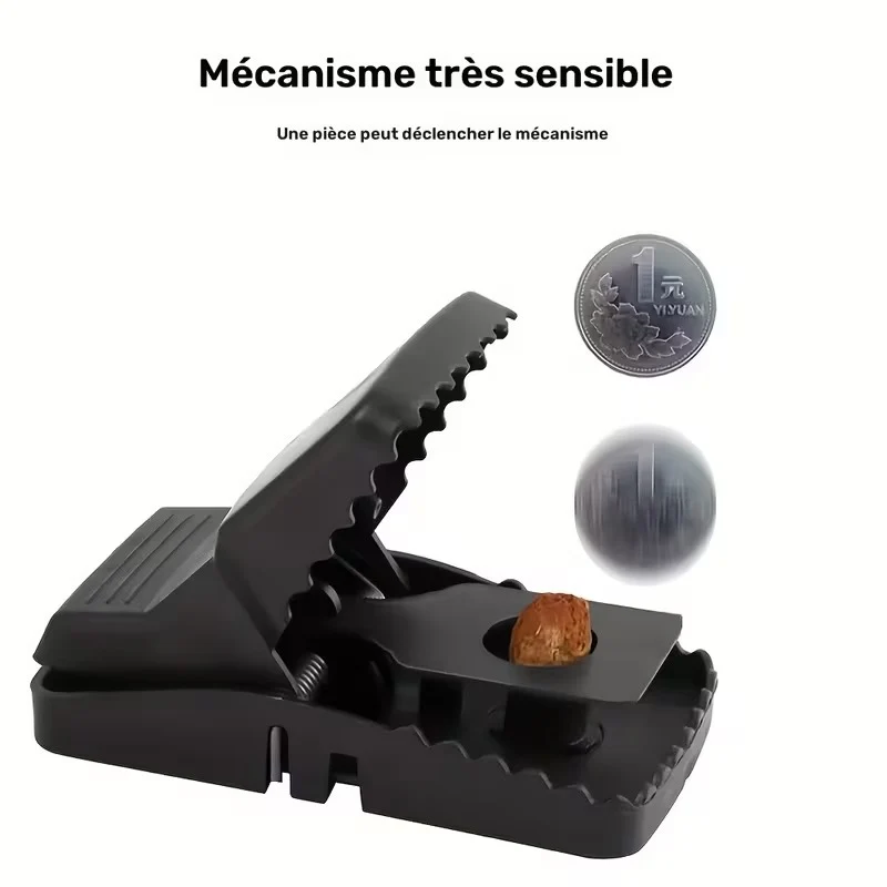 Lot de 8 pièges à souris réutilisables