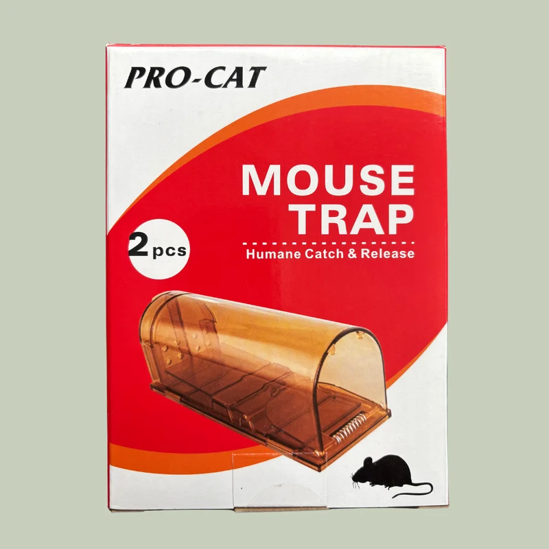 Piège à souris 2 pièces – Capture sans blesser, réutilisable