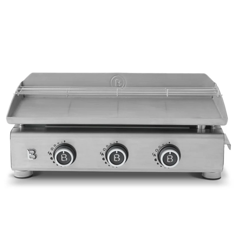 Plancha SILVIA II G EVO Inox 3 feux