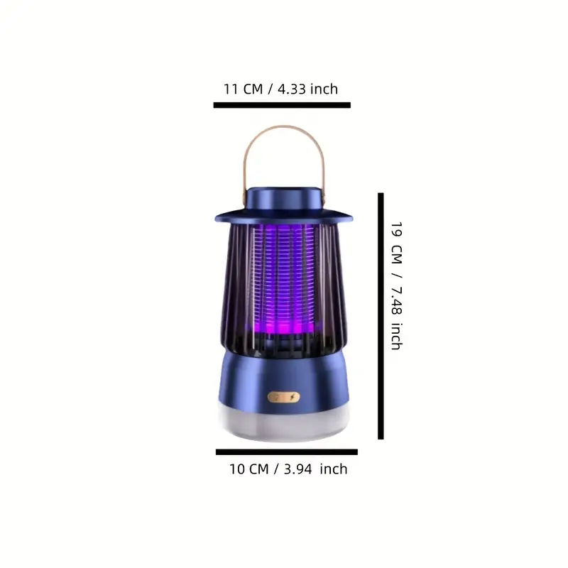 Lampe Anti-Moustiques Électrique USB – Piège Silencieux à Lumière UV pour Intérieur & Extérieur (Copie)