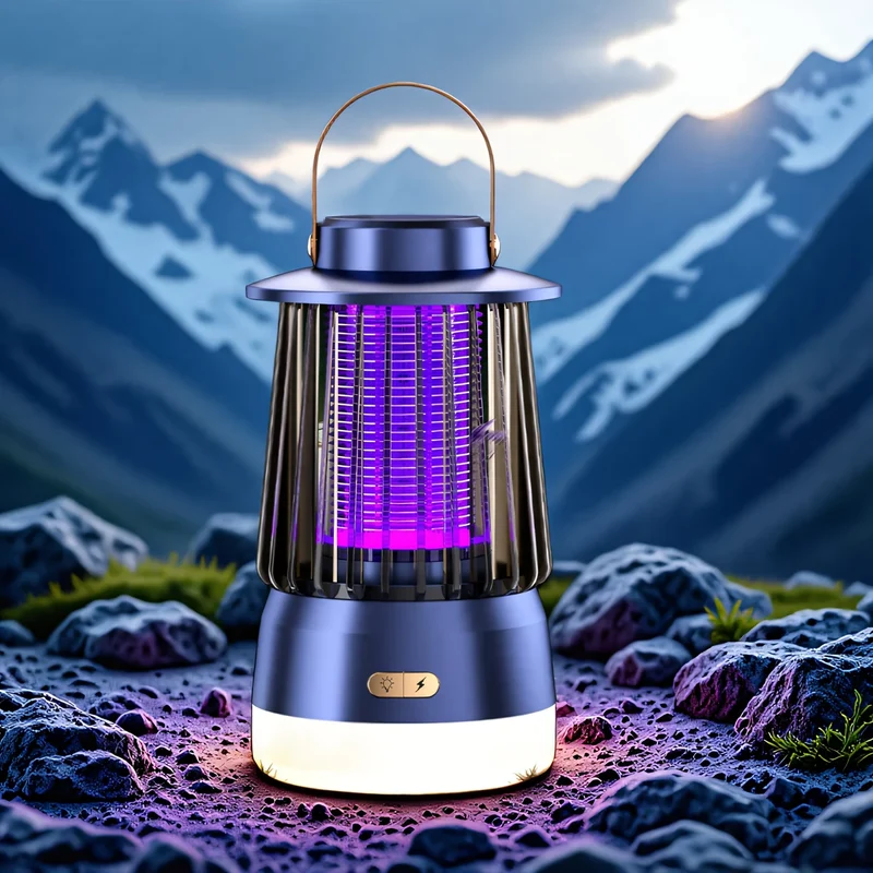 Lampe Anti-Moustiques Électrique USB – Piège Silencieux à Lumière UV pour Intérieur & Extérieur (Copie)