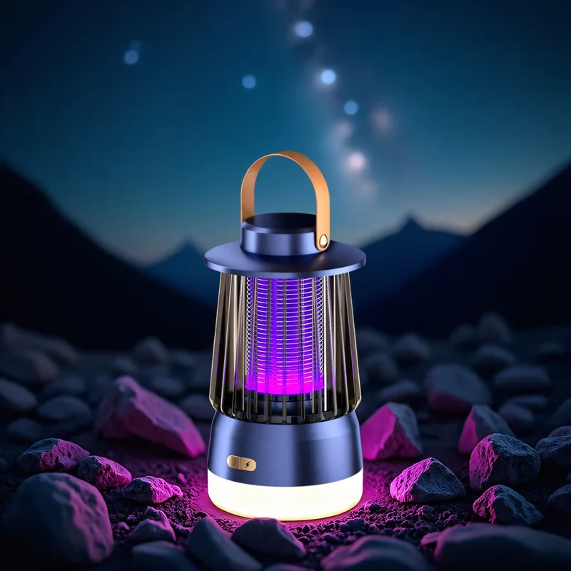 Lampe Anti-Moustiques Électrique USB – Piège Silencieux à Lumière UV pour Intérieur & Extérieur (Copie)
