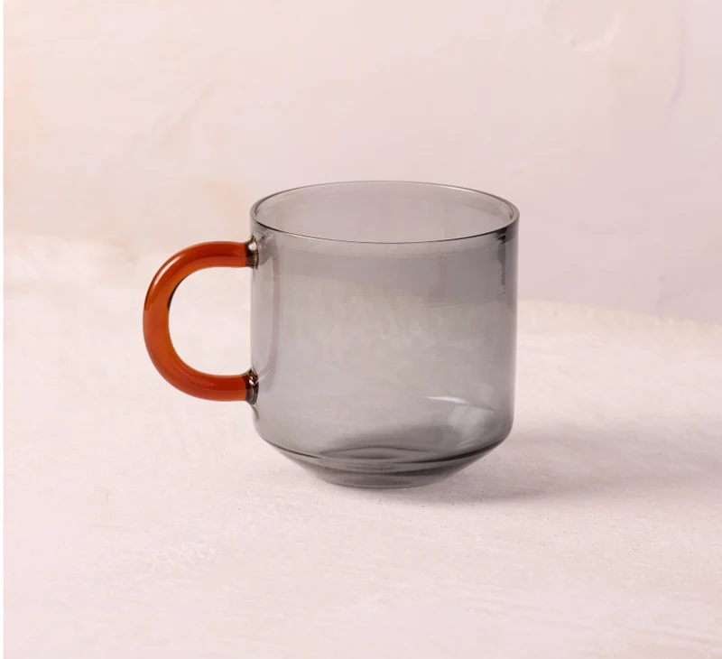 Tasse en verre Niko - Noir