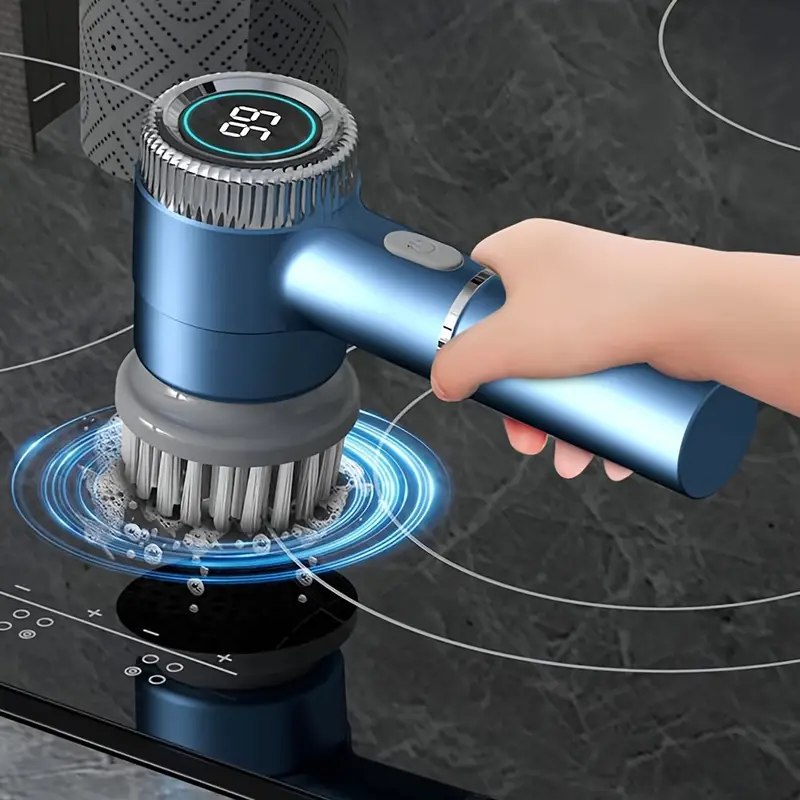 Brosse de Nettoyage Électrique Rotative Sans Fil – Rechargeable USB