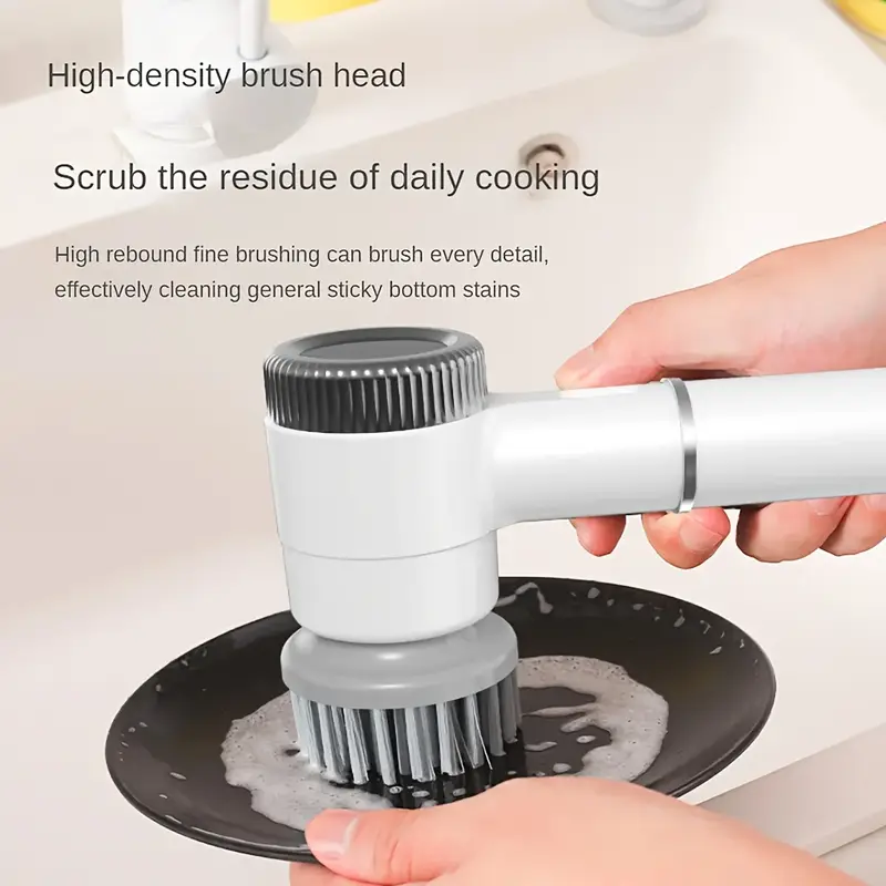 Brosse de Nettoyage Électrique Rotative Sans Fil – Rechargeable USB