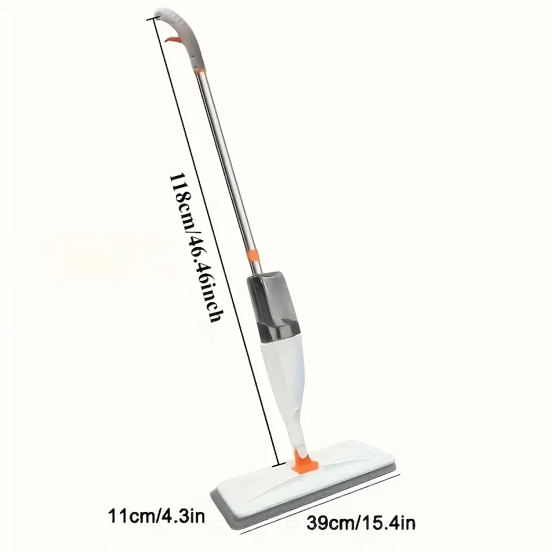 Serpillière à Pulvérisation – Balai Plat Microfibre avec Bouteille Réutilisable