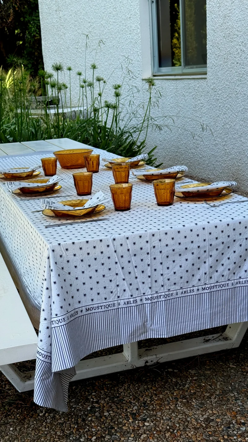 Serviette de table Moustique - Blanc