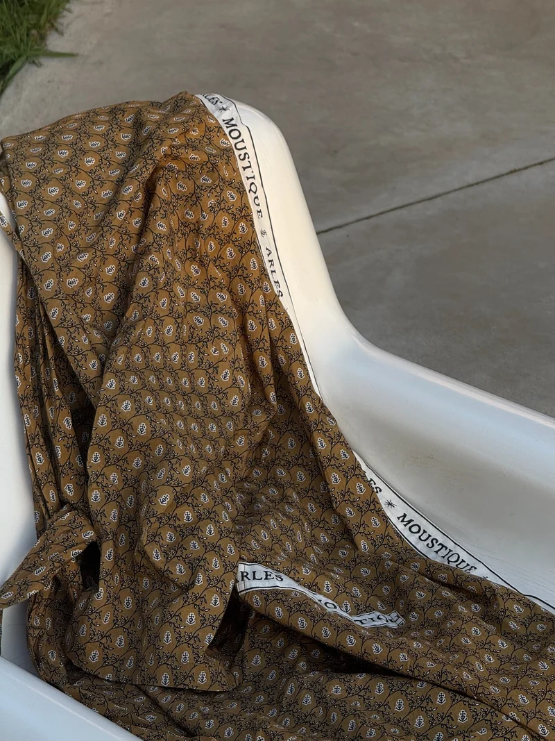 Kimono ocre croix camarguaise