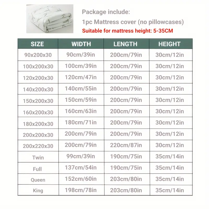 Protège-Matelas 100% Fibre de Bambou