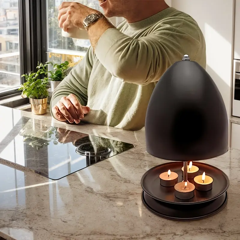 Chauffe-Bougie en Fer Portable – Design Vintage & Utilisation