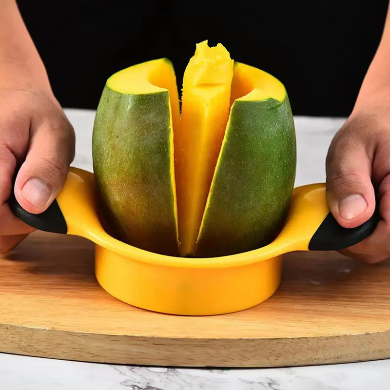 Couteau à Mangue en Acier Inoxydable 304 – Coupeur, Séparateur & Dénoyauteur