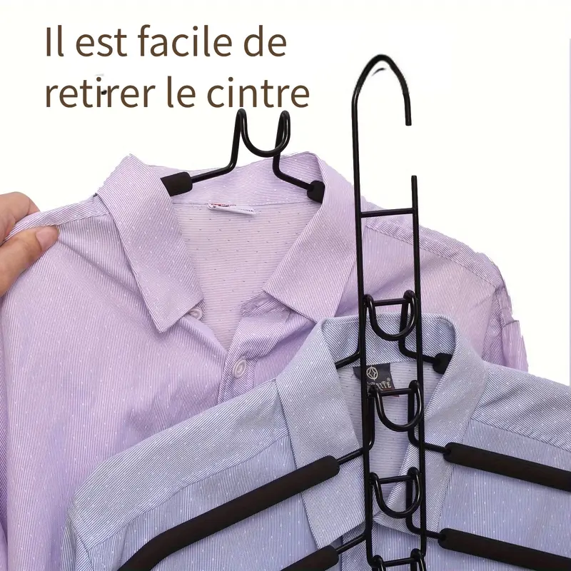Étagère Magique 5 Niveaux – Organisateur Gain de Place pour Placard