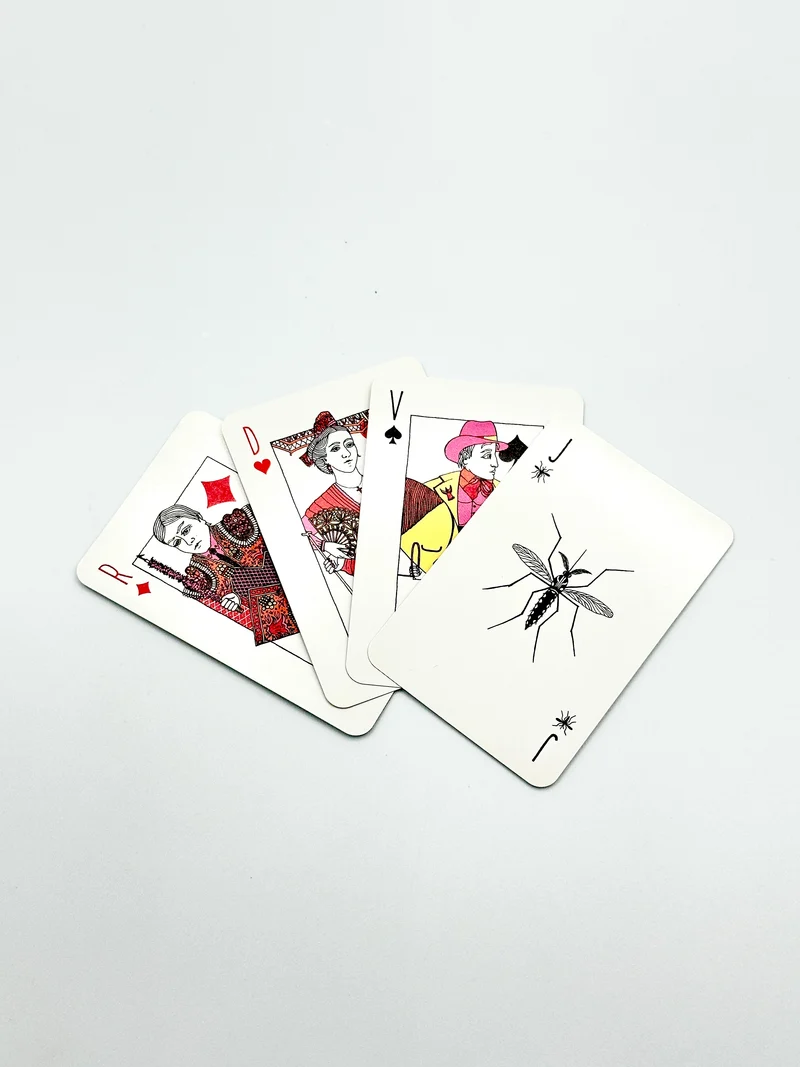 Jeu de cartes Moustique