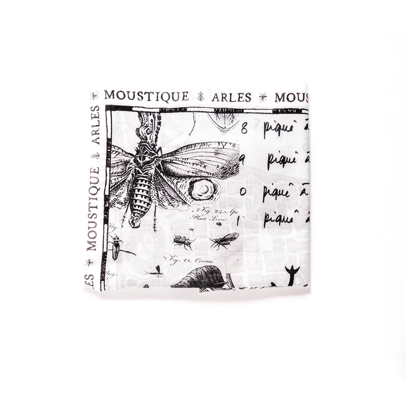 Foulard La Fresque Moustique