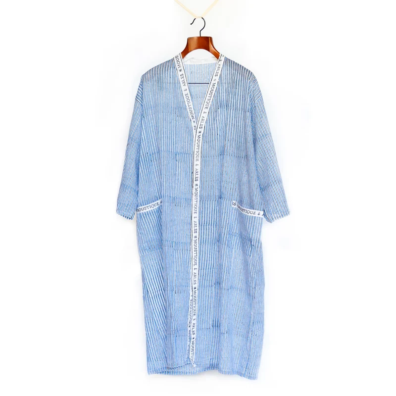 PEIGNOIR HOMME BLEU