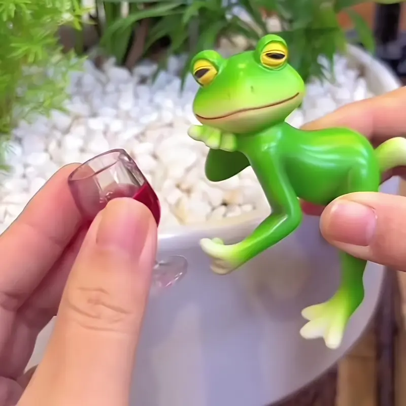 Statue Murale Fantaisiste de Grenouille – Pour Jardin , Balcon ou Patio
