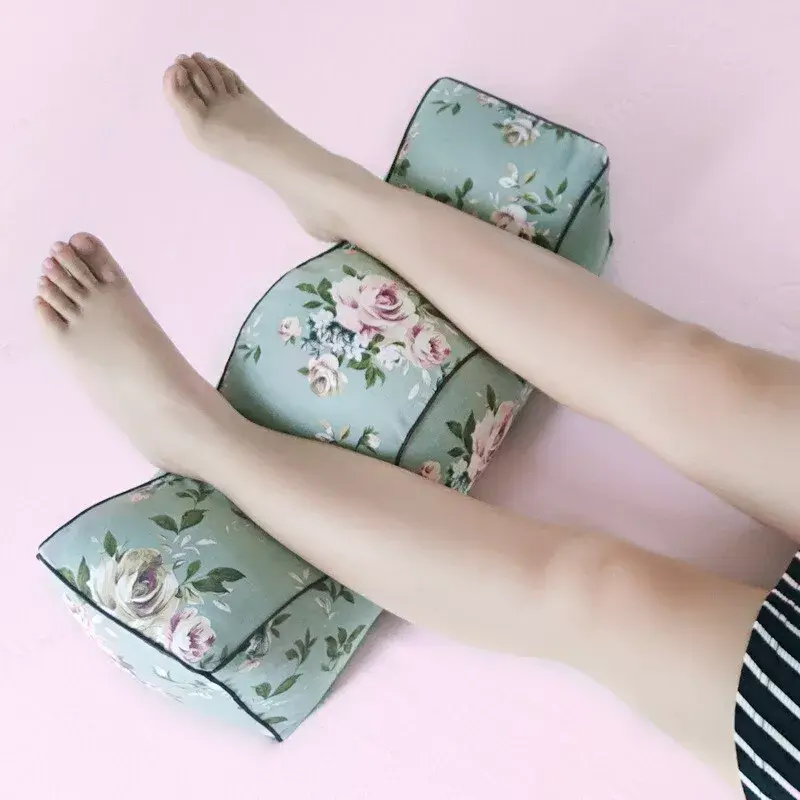 Coussin de Soulagement des Jambes en Coton Tricoté – Confort et Circulation Optimale