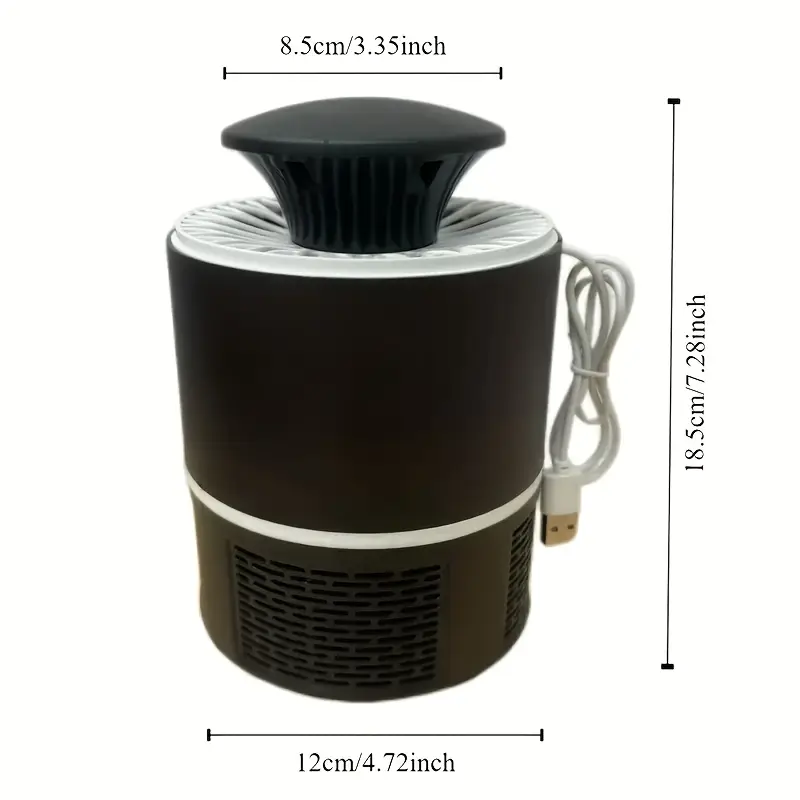 Lampe Répulsif à Moustiques Polyvalente Alimentée par USB – Pour Intérieur et Extérieur